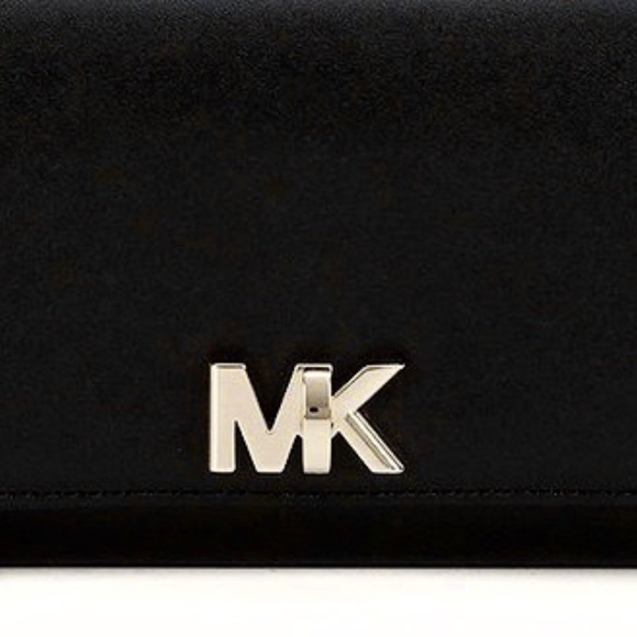 NEW MICHAEL KORS Large Black Leather Wallet - Picture 8 of 10